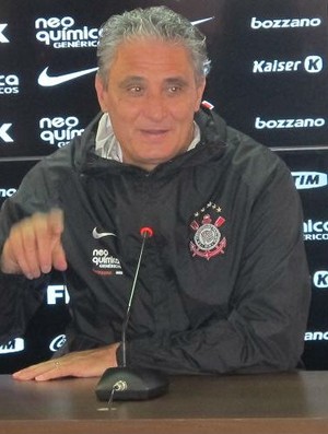 Tite, técnico do Corinthians (Foto: Wagner Eufrosino / globoesporte.com)