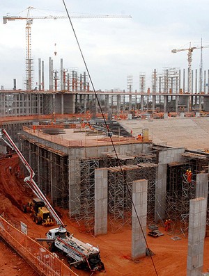 Fotos do Estádio Nacional de Brasília (Foto: Divulgação)