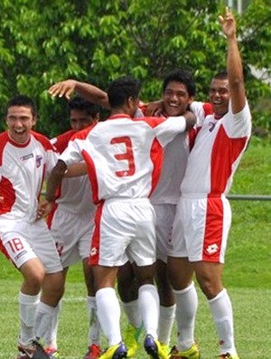 jogadores samoa americana gol (Foto: Divulgação OFC)