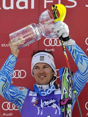 Andre Myhrer vence slalom masculino de esqui em Kranjska Gora, Eslovênia (Foto: Reuters)