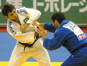Judoca João Derly no Mundial de 2007 (Foto: Divulgação / CBJ)