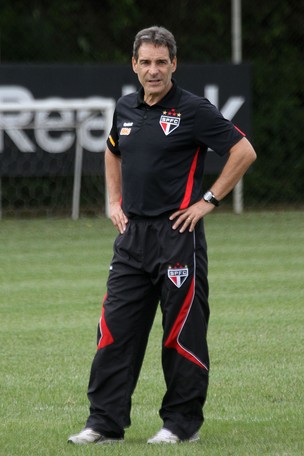 Paulo César Carpegiani no treino do São Paulo (Foto: VIPCOMM)