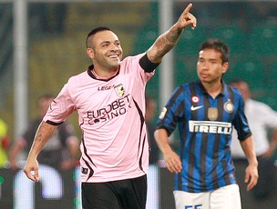 Fabrizio Miccoli gol Palermo (Foto: Reuters)
