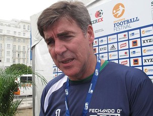 Zetti no Soccerex (Foto: Marcio Iannacca / GLOBOESPORTE.COM)