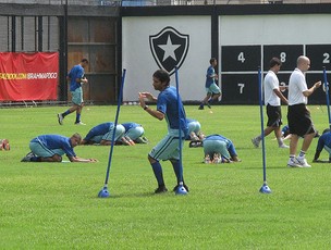 loco abreu botafogo treino (Foto: Thales Soares / Globoesporte.com)
