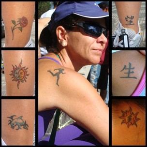 corrida Tatoo Tatuagem Fernanda Rabello (Foto: Arquivo Pessoal)