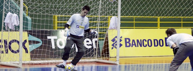Djony Léo Oliveira seleção brasileira futsal (Foto: Beto Costa/CBFS)