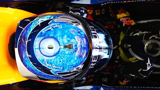 Sem mau-olhado, Vettel faz a pole de novo (Getty Images)