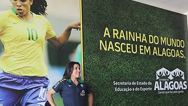 marta seleção brasileira homenagem (Foto: Rafael Ribeiro/CBF)