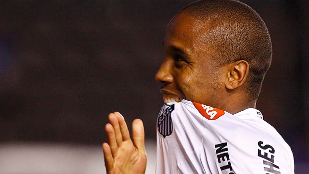 Borges celebra bom início pelo Santos: já são três gols (Rodrigo Coca / Agência Estado)