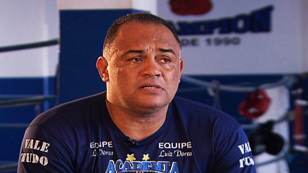 Luiz Dórea, mestre de boxe (Foto: Reprodução SporTV)