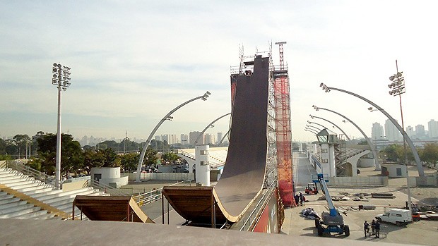 skate Mega Rampa (Foto: Breno Dines / Globoesporte.com)