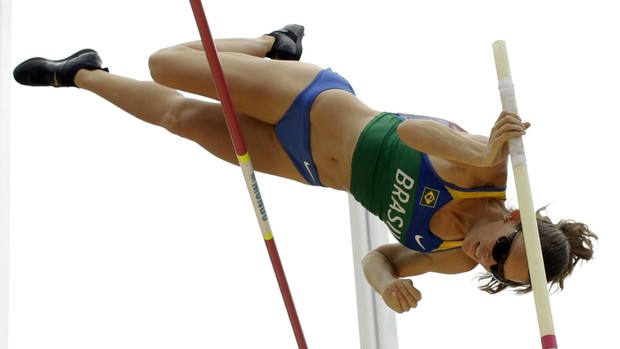 Mundial Atletismo  Fabiana Murer eliminatorias salto (Foto: Reuters)