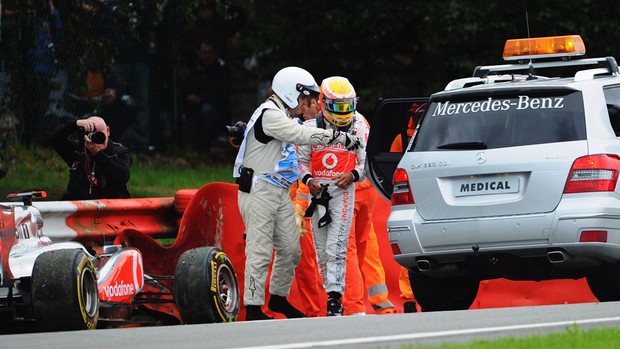 Formula 1 - GP da Bélgica - Hamilton (Foto: Getty Images)