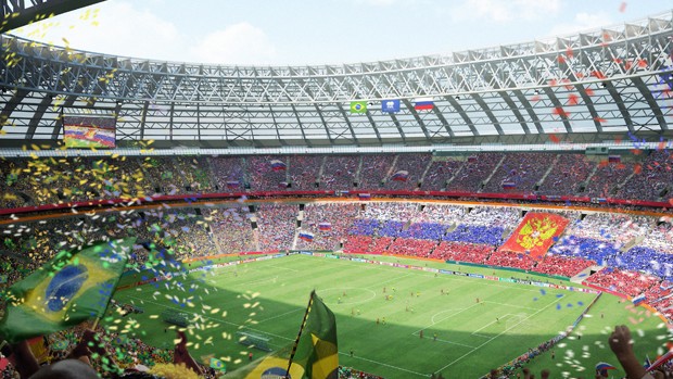 proposta dos estádios para a copa do mundo rússia 2018 (Foto: Agência Getty Images)