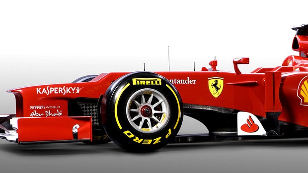 apresentação do carro da Ferrari para 2012 (Foto: AFP PHOTO / FERRARI PRESS OFFICE)