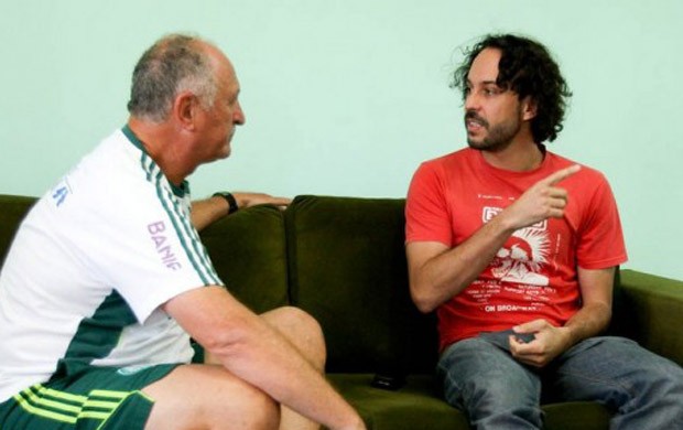 Felipão e Gabriel O Pensador (Foto: Divulgação)