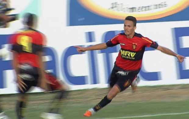 Serra Talhada x Sport - gol Renê (Foto: Reprodução / TV Globo)