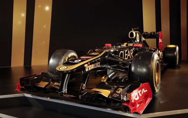 Carro da Lotus para a temporada 2012 da Fórmula 1 (Foto: Divulgação)