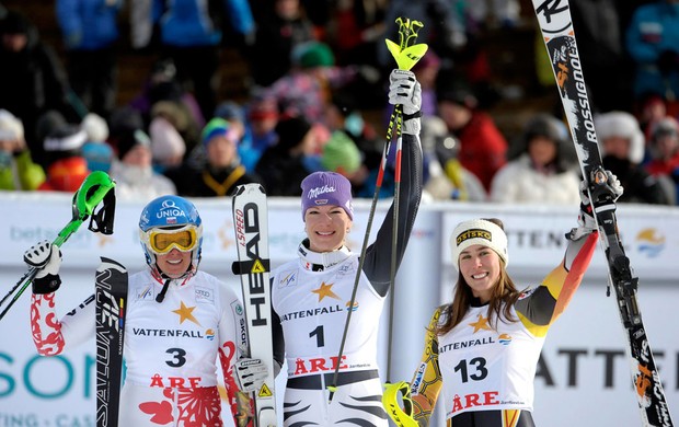Maria Hoefl-Riesch Copa do Mundo de Esqui Alpino (Foto: Reuters)