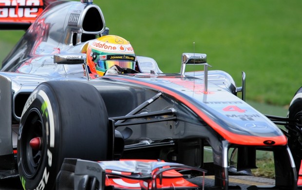 Hamilton foi o mais rápido (Foto: AFP)