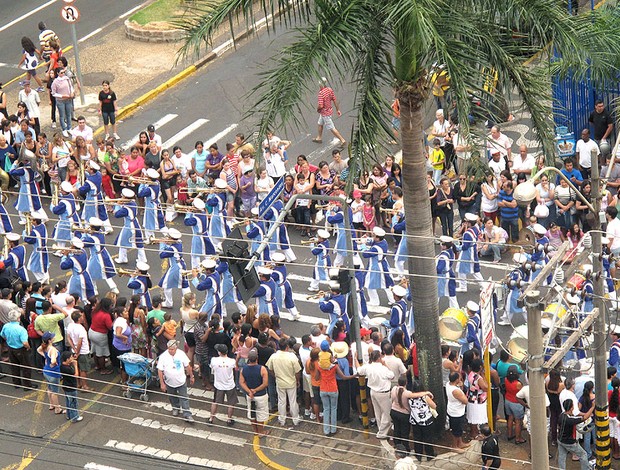desfile na cidade Presidente Prudente comemoração