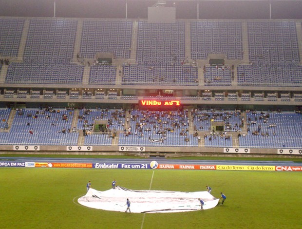 estádio Engenhão vazio para Botafogo x Madureita, 02/04/2009