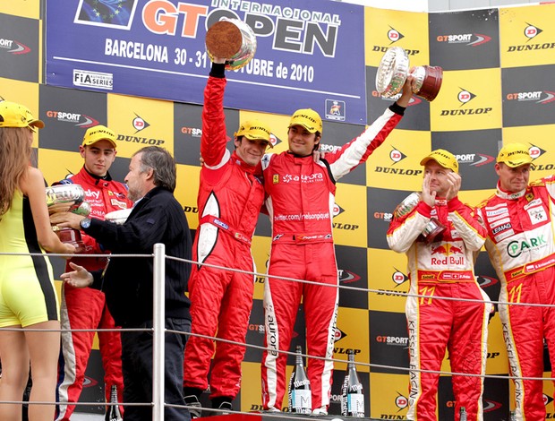 vitória de Nelsinho Piquet em prova da International GT Open em Barcelona