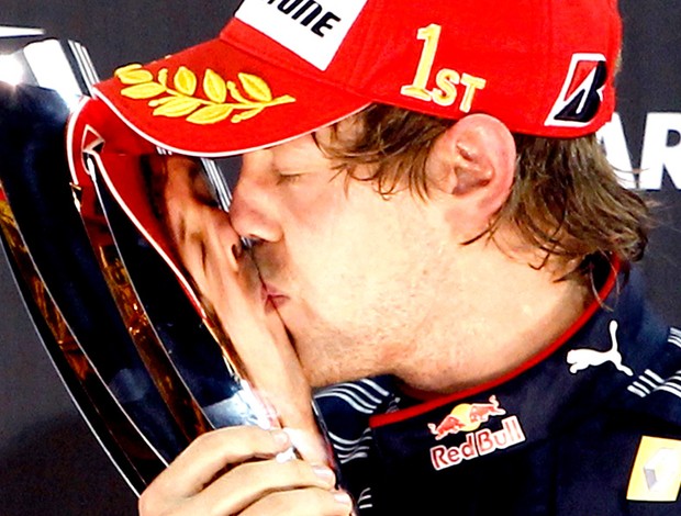 sebastian Vettel RBR do gp de Abu Dhabi