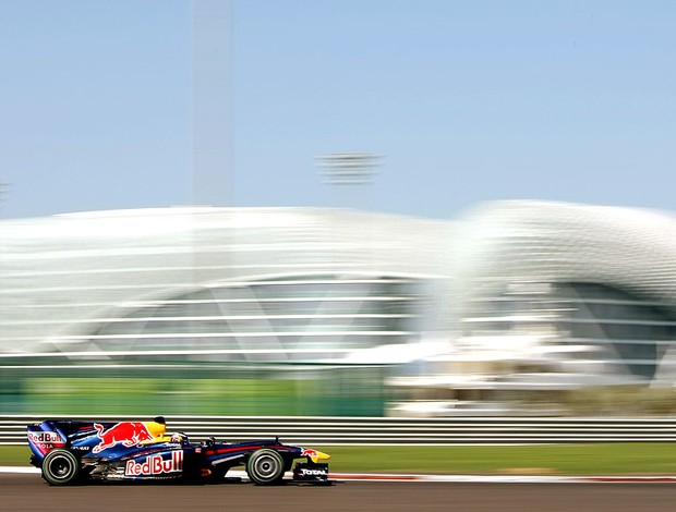 Daniel Ricciardo no teste de pilotos em Abu Dhabi