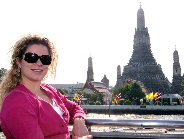 Kim Clijsters em passeio pela Tailândia