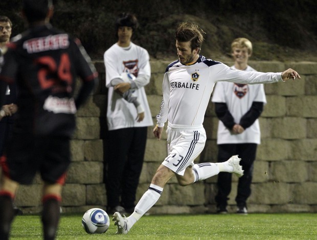David Beckham, do L.A. Galaxy (Foto: AP)