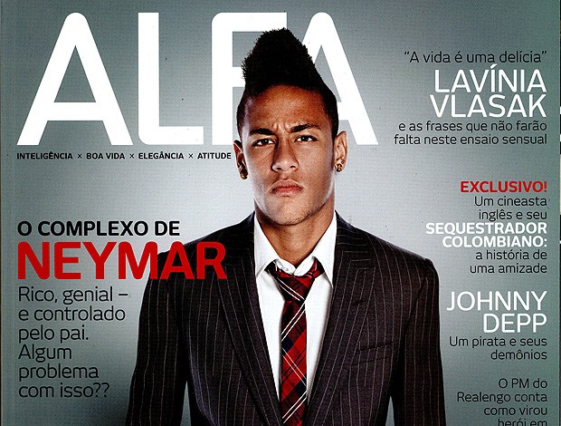 capa revista alfa neymar santos (Foto: Divulgação)