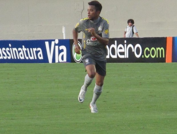 Robinho Seleção Brasileira (Foto: Leandro Canônico/GLOBOESPORTE.COM)