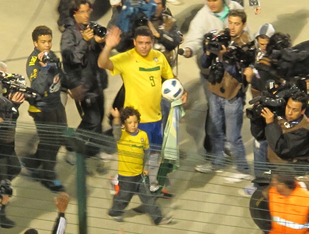 pacaembu  despedida ronaldo brasil x romênia (Foto: Thiago Lavinas/Globoesporte.com)
