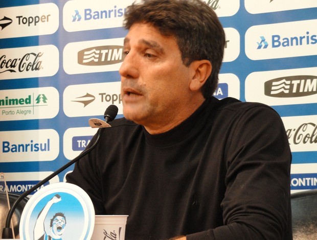 Renato Gaúcho deixa o Grêmio (Foto: Eduardo Cecconi/Globoesporte.com)