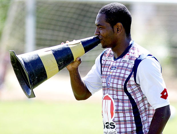 Jobson no treino do Bahia (Foto: Wesley Santos / PressDigital)