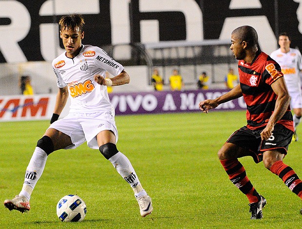 Neymar Santos x Flamengo (Foto: Ag. Estado)