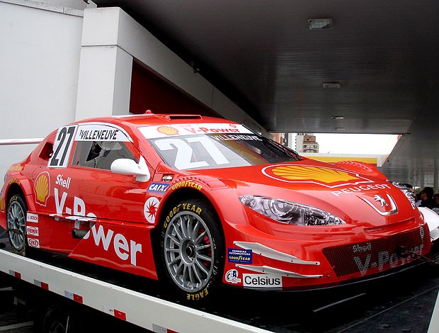 carro da Stock Car de Jacques Villeneuve (Foto: Alexander Grunwald / Globoesporte.com)