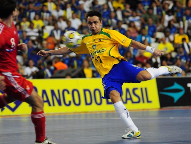 Falcão seleção brasileira grand prix futsal (Foto: Cristiano Borges/ CBFS)