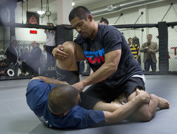 Lutador do UFC Mark Muñoz treinando (Foto: Divulgação/UFC)