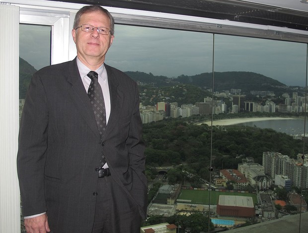 Candidatos á presidência do Botafogo - Carlos Eduardo Pereira (Foto: Thiago Fernandes / Globoesporte.com)