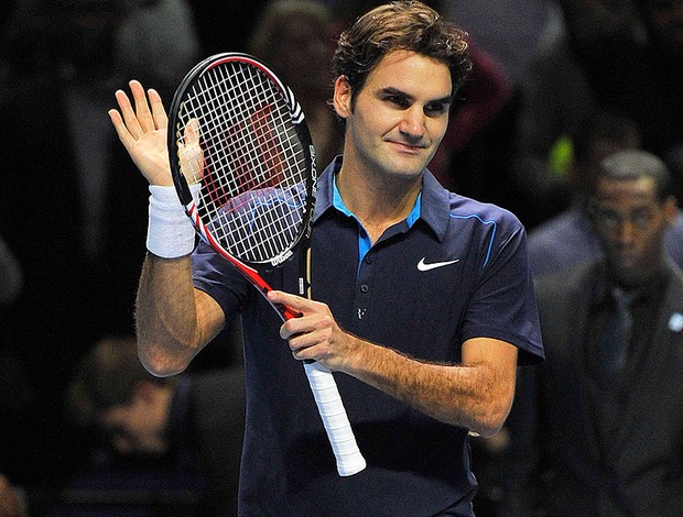 Roger Federer tênis ATP Finals Londres (Foto: Reuters)