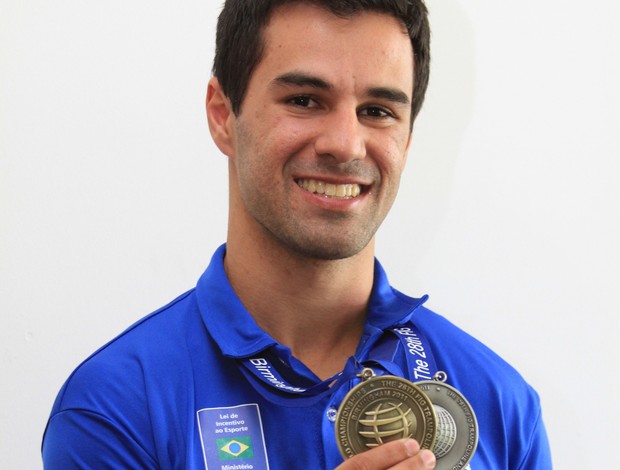 Bruno Martini, ginasta do Minas Tênis (Foto: Orlando Bento / Assessoria do Minas Tênis)