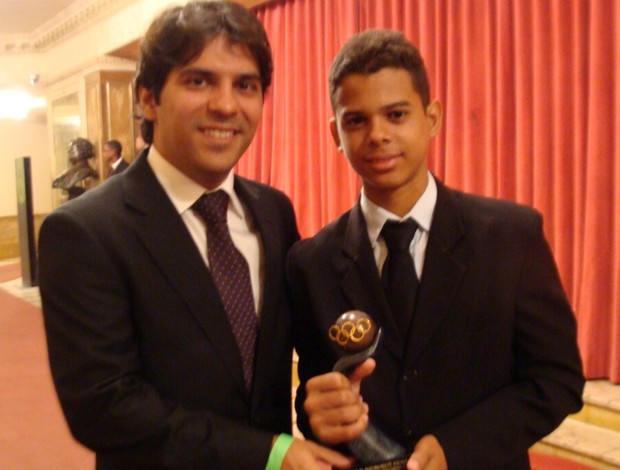 Prêmio Brasil Olímpico badminton (Foto: Igor Christ / Globoesporte.com)