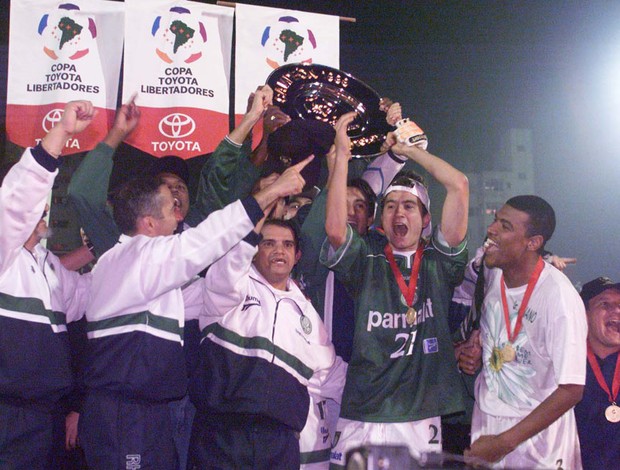 palmeiras campeão libertadores 1999 (Foto: Agência Estado)
