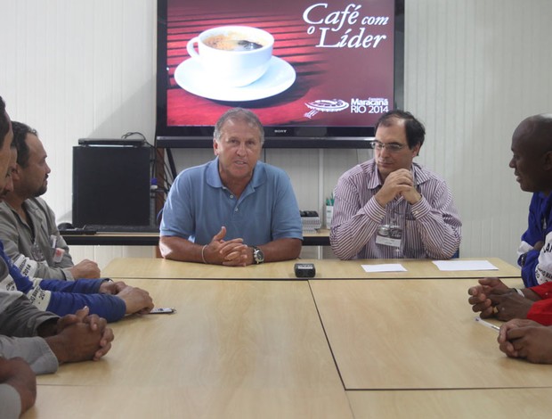 Zico  Café com o Líder  Maracanã (Foto: Divulgação)
