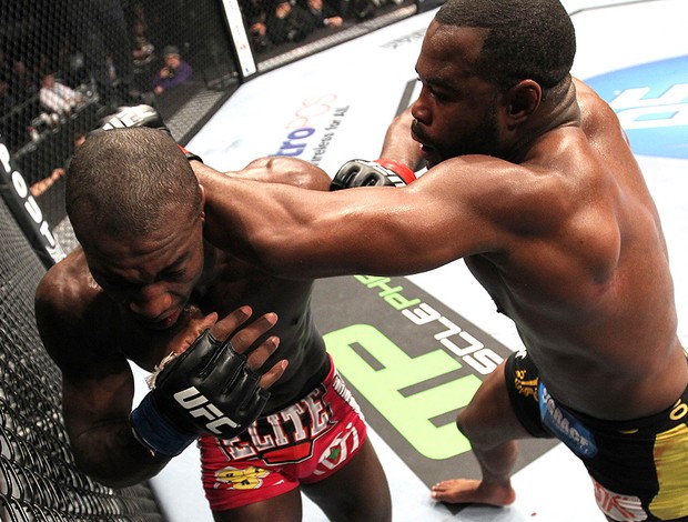 UFC Chicago Rashad Evans e Phil Davis (Foto: Agência Getty Images)