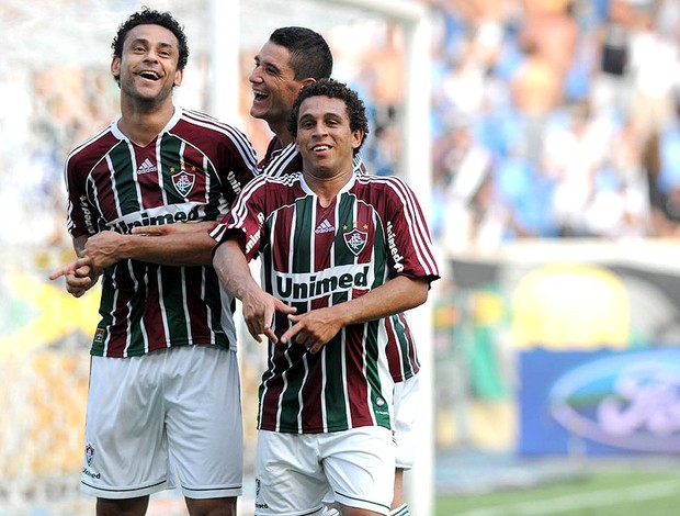 Fred thiago neves wellington nem fluminense gol vasco (Foto: andré Durão / Globoesporte.com)
