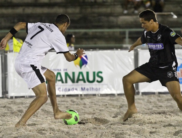 Madjer Botafogo Copa Brasil de futebol de areia em Manaus (Foto: Marcus Melgar)